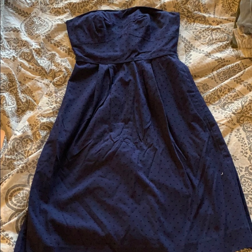 Strapless dress